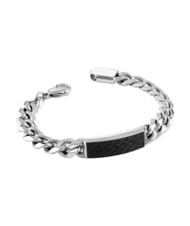 GUESS KINGS ROAD Bracelet en acier plaqu&eacute; acier inoxydable/noir - Bracelets pour hommes - 1