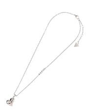 GUESS FLUID HEARTS Collier en acier ARGENT - Colliers - 1