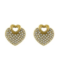 GUESS CRAZY IN LOVE Boucles d'oreilles en acier or jaune - Boucles d'oreilles - 1