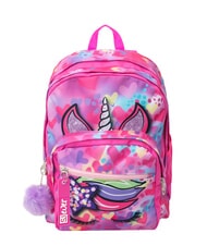SJGANG SJ EVER UNICORNSIDE GIRL Sac &agrave; dos FOR&Ecirc;T RAY&Eacute;E NOIRE - Sacs &agrave; dos pour l'&Eacute;cole & les Loisirs - 1