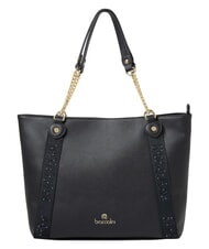 BRACCIALINI GISELLE Sac cabas M, sac bandouli&egrave;re noir - Sacs pour Femme - 1