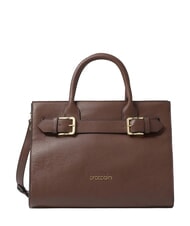 BRACCIALINI HELLEN Sac &agrave; main en cuir avec bandouli&egrave;re marron - Sacs pour Femme - 1