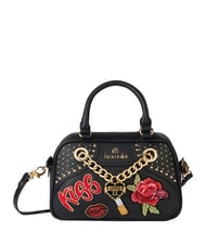 BRACCIALINI ROCK Sac &agrave; main M avec bandouli&egrave;re noir - Sacs pour Femme - 1