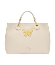 BRACCIALINI BETH JEWELS Sac &agrave; main &agrave; double anse, avec bandouli&egrave;re beige - Sacs pour Femme - 1