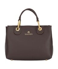 BRACCIALINI BETH Sac &agrave; main M avec double poign&eacute;e marron - Sacs pour Femme - 1