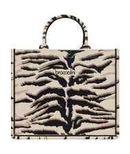 BRACCIALINI WINTER Sac &agrave; main XL, double poign&eacute;e tigre - Sacs pour Femme - 1
