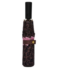 BRACCIALINI BASIC Mini parapluie &agrave; ouverture automatique l&eacute;opard - Parapluies - 1