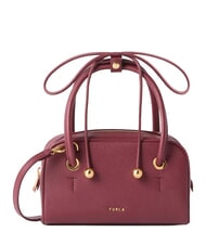 FURLA POPPY Mini sac &agrave; main avec bandouli&egrave;re pomme rouge - Sacs pour Femme - 1