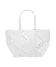 CALVIN KLEIN WOVEN Sac &agrave; main avec bandouli&egrave;re alysse blanche - Sacs pour Femme - 1