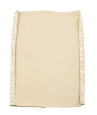 CALVIN KLEIN CK JEANS jupe extensible place taupe - Jupes pour femmes - 1
