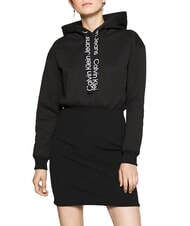 CALVIN KLEIN CK JEANS robe &agrave; capuche - V&ecirc;tements femme