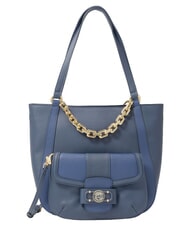 BRACCIALINI CHAIN Sac bandouli&egrave;re &agrave; cha&icirc;ne bleu - Sacs pour Femme - 1