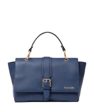 BRACCIALINI HELLEN Sac cartable en cuir bleu - Sacs pour Femme - 1
