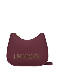 LOVE MOSCHINO BOLD LOVE sac bandouli&egrave;re vin - Sacs pour Femme - 1