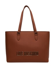 LOVE MOSCHINO BOLD LOVE sac de courses, sac bandouli&egrave;re ch&acirc;taigne - Sacs pour Femme - 1