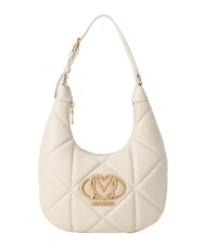LOVE MOSCHINO EMBOSSED sac bandouli&egrave;re Ivoire - Sacs pour Femme - 1
