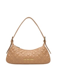 LOVE MOSCHINO QUILTED Sac &agrave; bandouli&egrave;re beige - Sacs pour Femme - 1