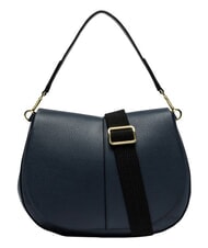 GIANNI CHIARINI HELENA ROUND Sac bandouli&egrave;re en cuir BLEU - Sacs pour Femme - 1