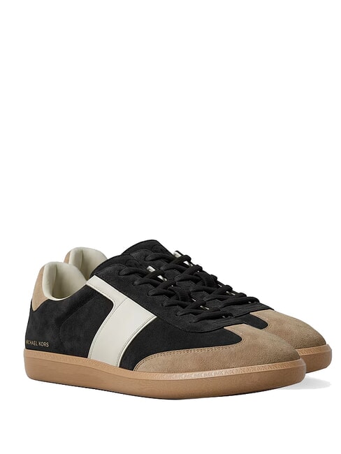 MICHAEL KORS JOVIE Baskets en cuir noir multicolore - Chaussures Femme