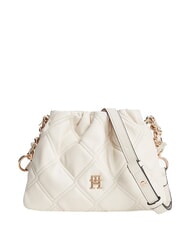 TOMMY HILFIGER TH FEMININE sac bandouli&egrave;re cr&egrave;me douce - Sacs pour Femme - 1