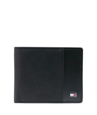 TOMMY HILFIGER TH SOHO portefeuille en cuir le noir - Portefeuilles Homme - 1