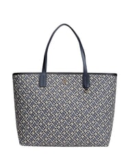 TOMMY HILFIGER TH ICON sac &agrave; bandouli&egrave;re bleu mono - Sacs pour Femme - 1