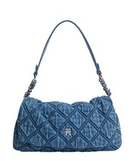 TOMMY HILFIGER TH FEMININE sac bandouli&egrave;re en denim denim - Sacs pour Femme - 1