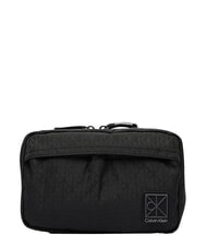 CALVIN KLEIN EMBLEM AOP &Eacute;tui &agrave; beaut&eacute; sur noir - Trousses - 1