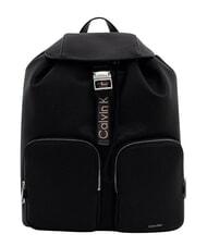 CALVIN KLEIN WEBBING Sac &agrave; dos sur noir - Sacs pour Femme - 1