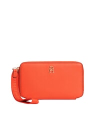 TOMMY HILFIGER TH LOGOTAPE portefeuille zipp&eacute; - Portefeuilles Femme