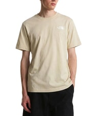 THE NORTH FACE EVOLUTION T-shirt &agrave; manches courtes, 100 % coton pierre du d&eacute;sert - T-shirt - 1