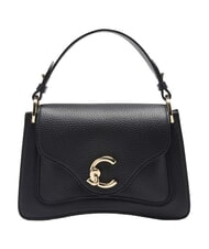 COCCINELLE C-ME Sac &agrave; main avec bandouli&egrave;re Noir - Sacs pour Femme - 1