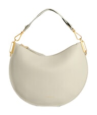 COCCINELLE SUNUP Sac &agrave; bandouli&egrave;re en cuir de taille moyenne eucalyptus/boue - Sacs pour Femme - 1