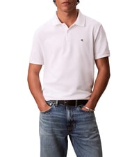 CALVIN KLEIN CKJ polo &agrave; manches courtes blanc &eacute;clatant - chemise polo - 1
