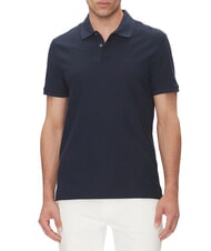CALVIN KLEIN CKJ polo en coton blanc &eacute;clatant - chemise polo - 1