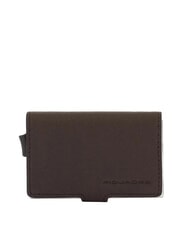 PIQUADRO BLACK SQUARE Porte-cartes en cuir - Portefeuilles Homme