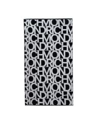 JOHN RICHMOND SNELKI Serviette de plage en coton noir2 - Accessoires Voyage - 1
