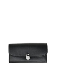 MICHAEL KORS HAMILTON Grand portefeuille en cuir noir - Portefeuilles Femme - 1