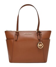 MICHAEL KORS CHARLOTTE sac cabas bandouli&egrave;re en cuir - Sacs pour Femme