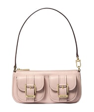MICHAEL KORS ZOEY Sac bandouli&egrave;re en cuir rose - Sacs pour Femme - 1