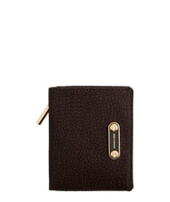 BORBONESE B-CLUB Portefeuille compact chocolat - Portefeuilles Femme - 1
