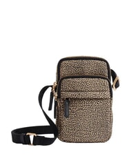 BORBONESE B-CLUB Mini sac, support pour t&eacute;l&eacute;phone portable op / natu - Sacs pour Femme - 1
