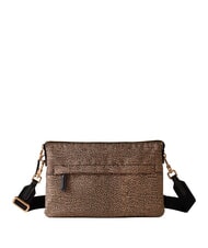 BORBONESE B-CLUB sac bandouli&egrave;re OP / NATUREL / NOIR - Sacs pour Femme - 1