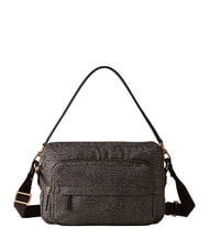 BORBONESE B-CLUB Sac bandouli&egrave;re, avec bandouli&egrave;re goudron - Sacs pour Femme - 1