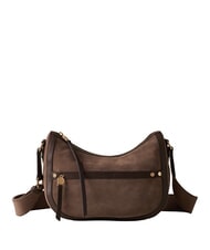 BORBONESE LUNA sac bandouli&egrave;re cendres/cacao - Sacs pour Femme - 1