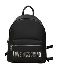 LOVE MOSCHINO BOLD LOVE Sac &agrave; dos avec poche avant Noir - Sacs pour Femme - 1