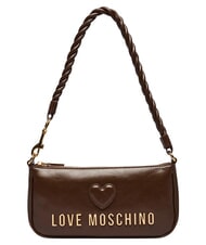 LOVE MOSCHINO TWIRL sac bandouli&egrave;re brun/marron - Sacs pour Femme - 1