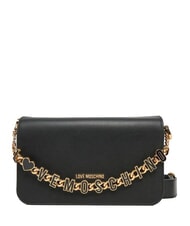 LOVE MOSCHINO CITY CORE Sac bandouli&egrave;re, double portabilit&eacute; Noir - Sacs pour Femme - 1
