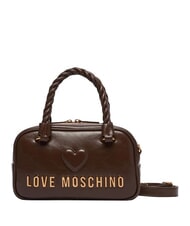 LOVE MOSCHINO TWIRL Mini sac &agrave; main avec bandouli&egrave;re brun/marron - Sacs pour Femme - 1