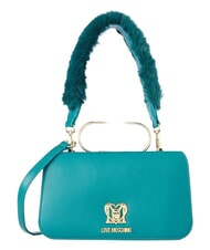 LOVE MOSCHINO SMART DAILY Sac bandouli&egrave;re, avec bandouli&egrave;re vert - Sacs pour Femme - 1